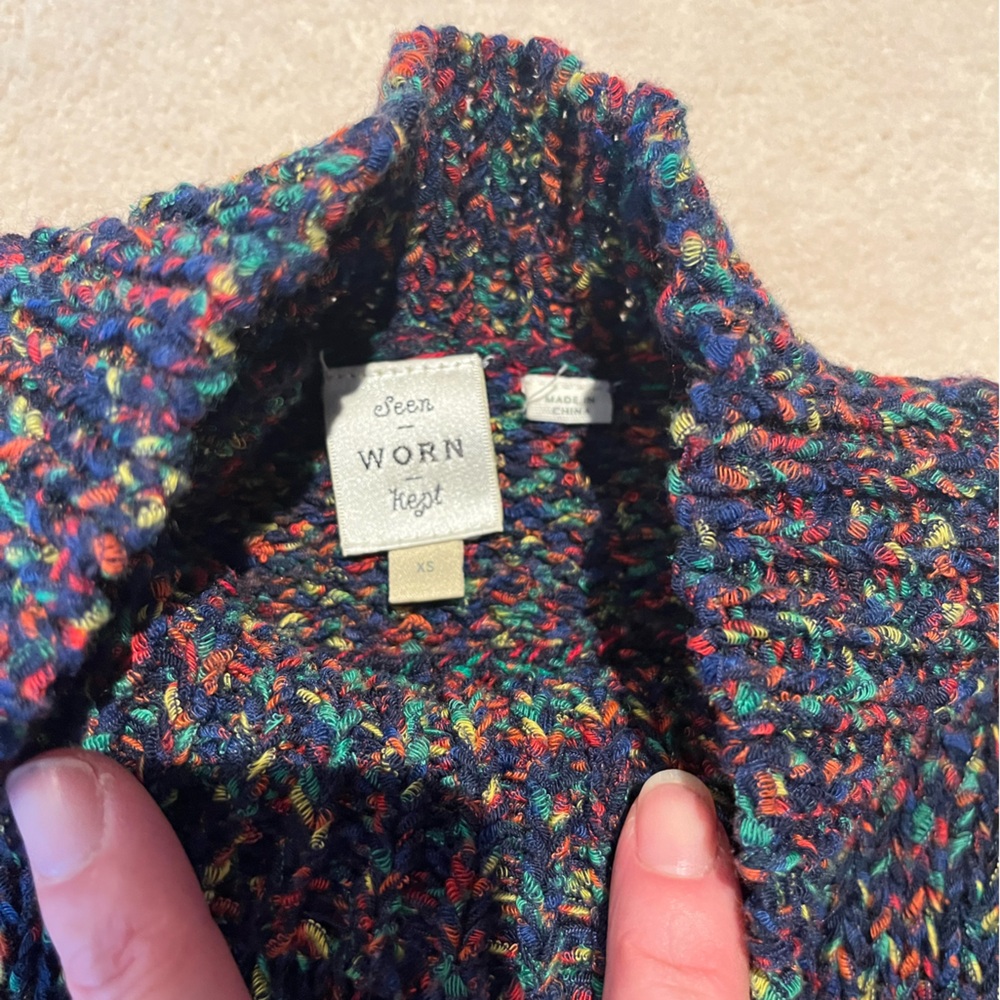 Multicolor sweater from anthro - Picture 2 of 3